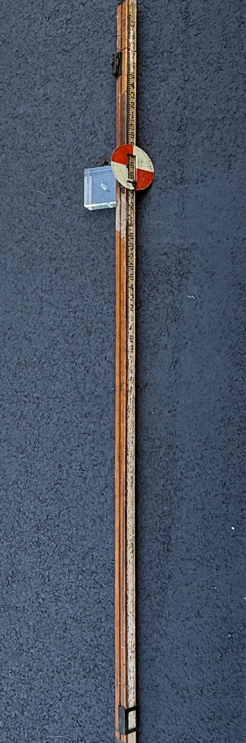 Keuffel and Esser Land Leveling Surveyor's Surveying Rod For Sale 10