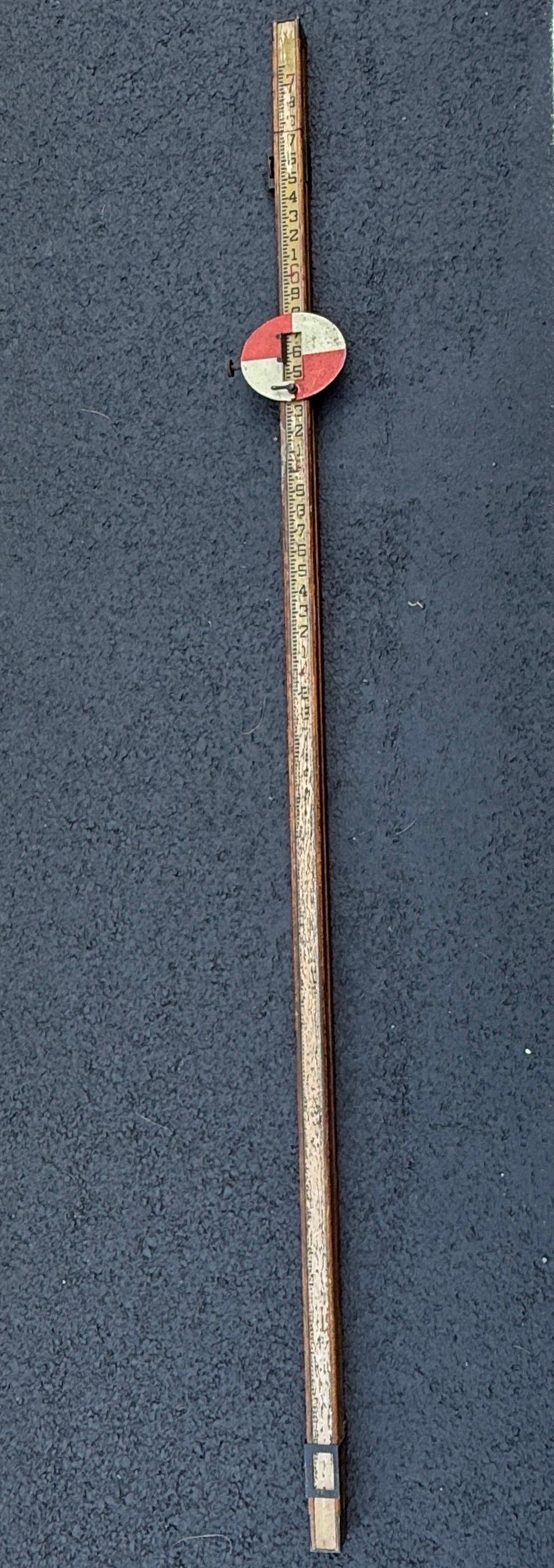 Keuffel and Esser Land Leveling Surveyor's Surveying Rod For Sale 11