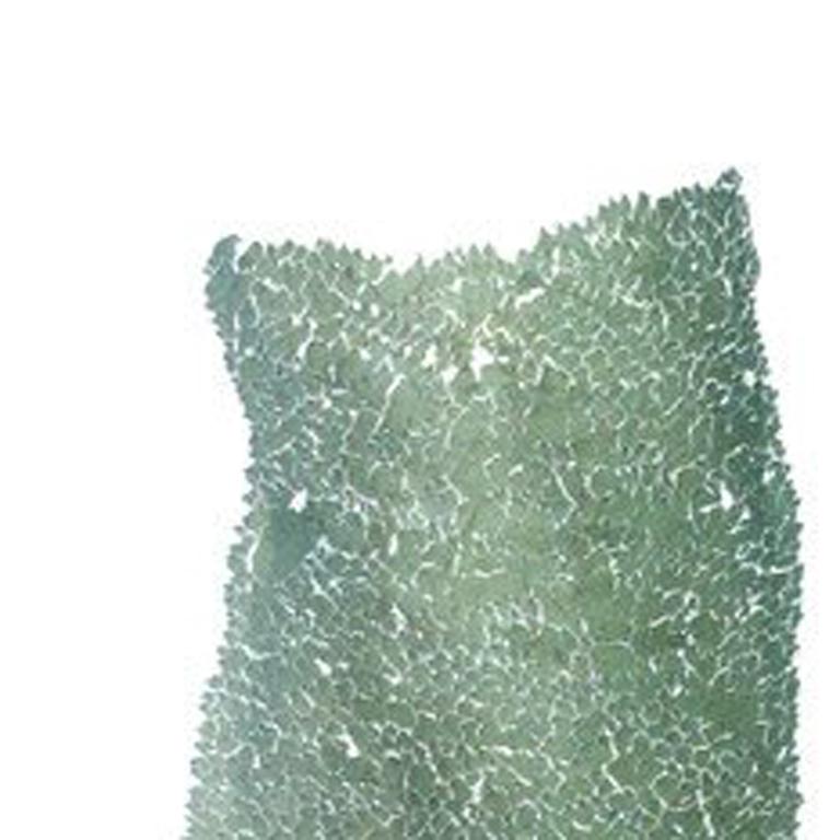 Green Feet - Foto strappate e incollate su carta - collage figurativo a micro mosaico - Mixed Media Art Contemporaneo di Keun Young Park