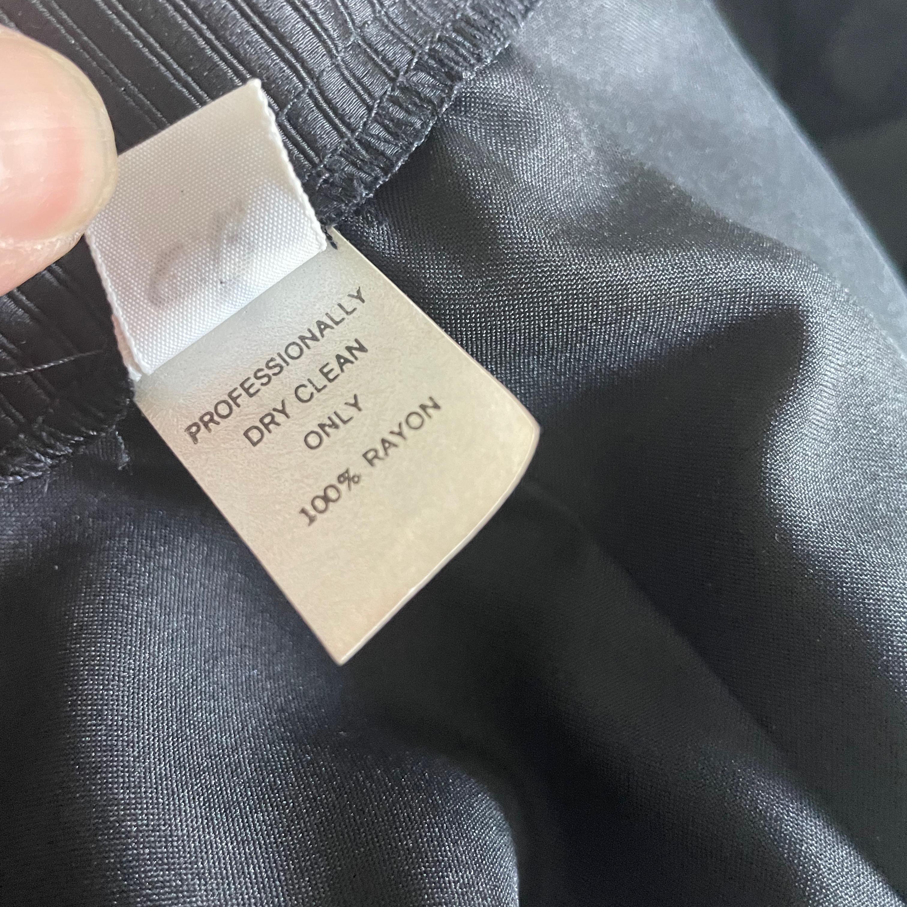 Kevan Hall Couture Suit Jacket & Skirt 2pc Set Formal Cocktail Size 8/10 Vintage For Sale 7