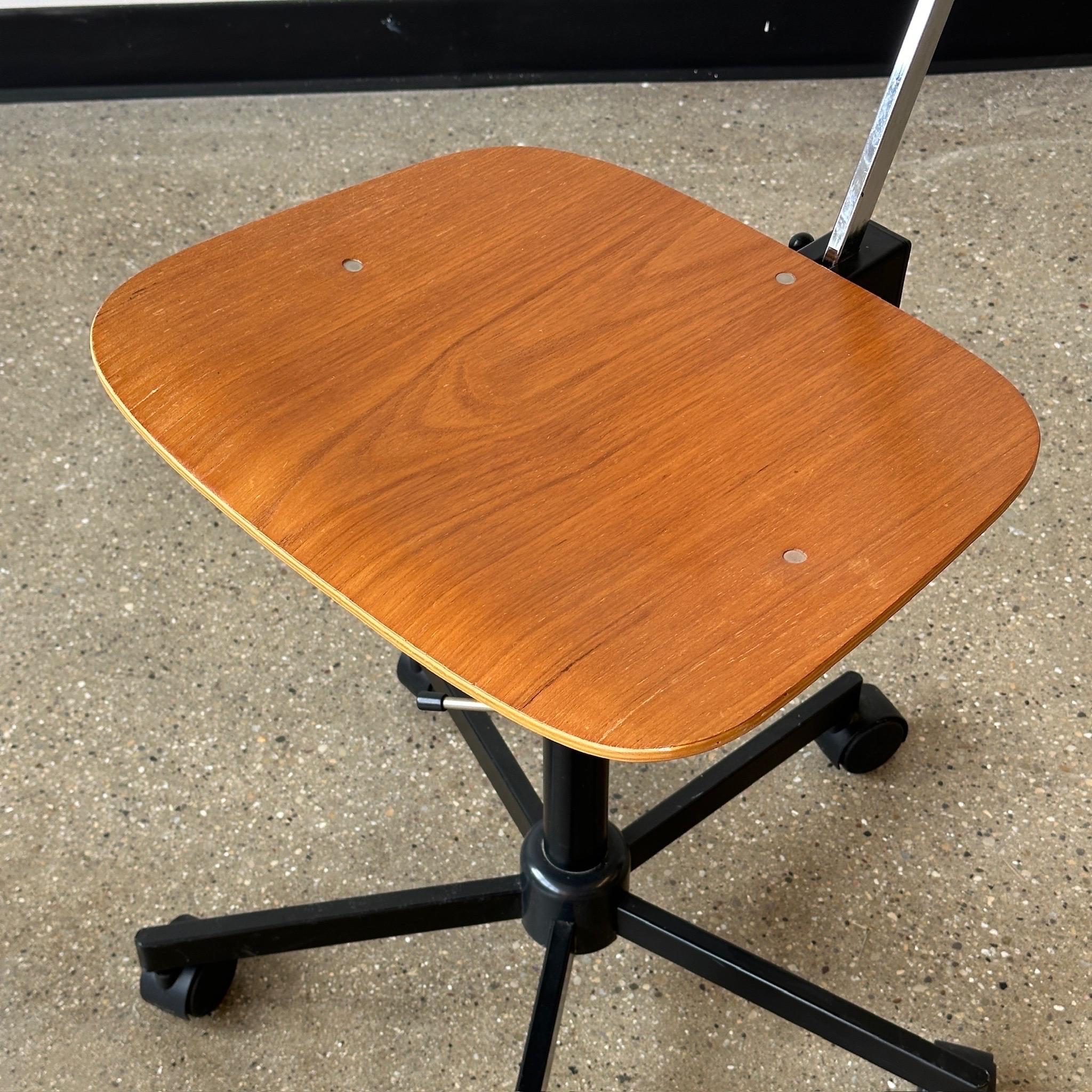 c. 1980s. Fully adjustable. Made in Denmark. 


