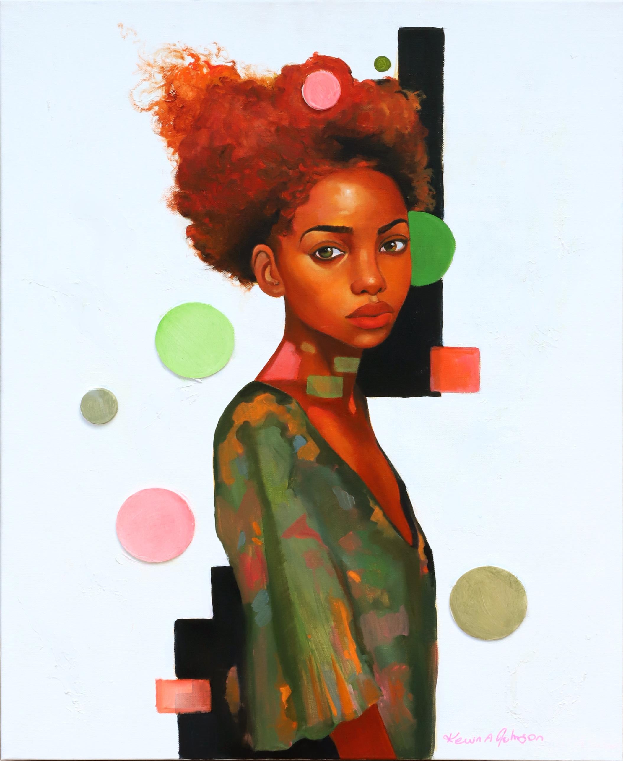 Unschuldig – Painting von Kevin A. Johnson