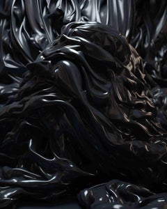 Metallic Flow – Digitaler Druck von Kevin Abanto – 2023