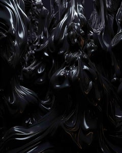 Shimmering Nexus - Stampa digitale di Kevin Abanto - 2023