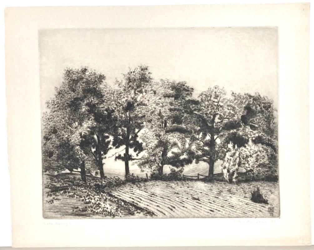 Kevin B. O'Callahan, Late Spring (Buffalo, NY, area?) 1
