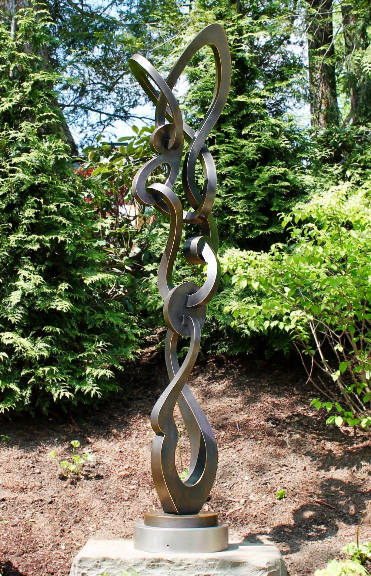 large metal outdoor sculptures