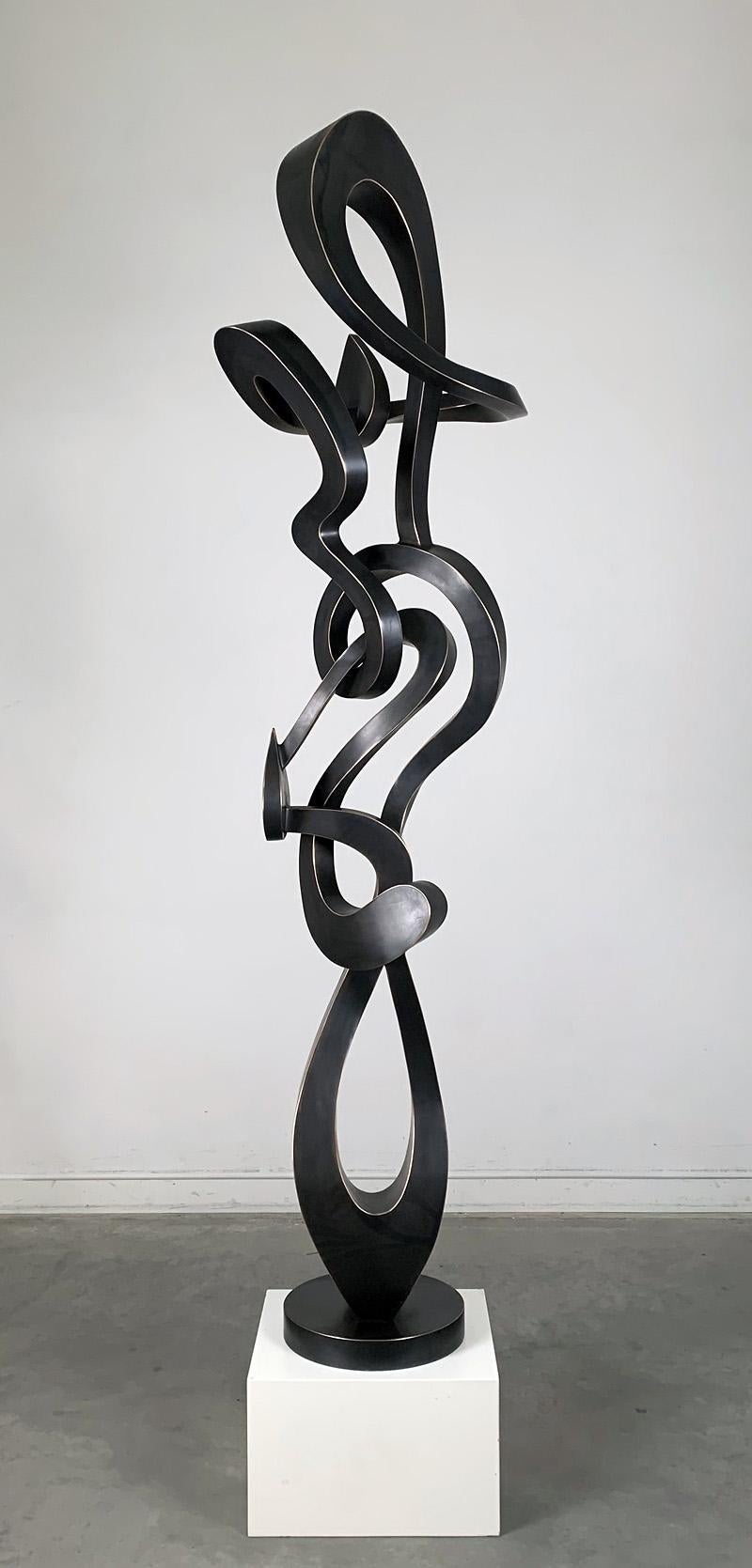 Kevin Barrett Abstract Sculpture – Rendezvous