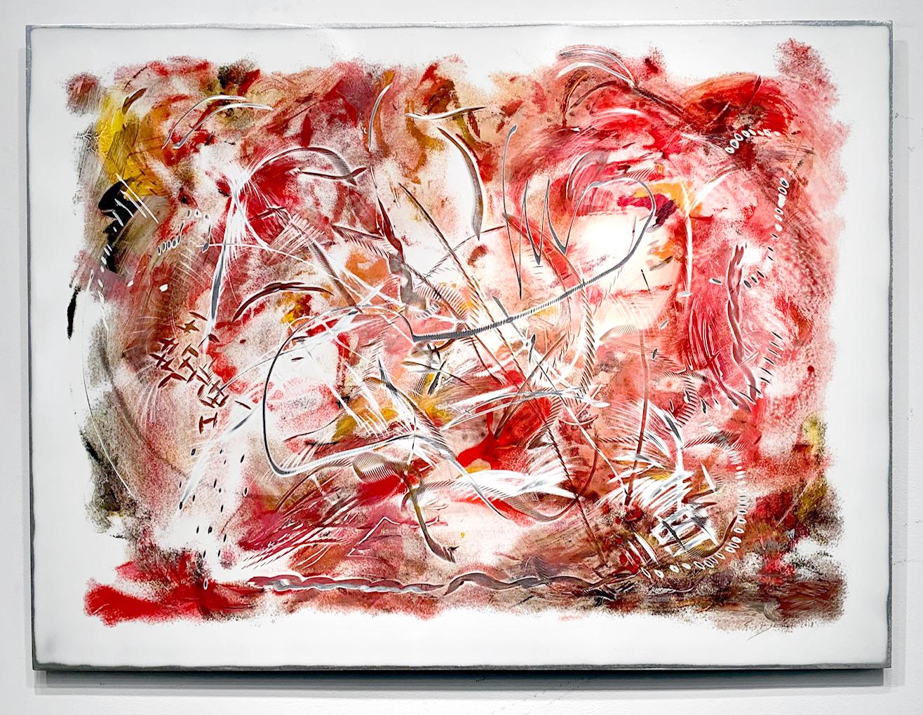 Abstraktes Gemälde "Rhabarber" von Kevin Barrett
Acryl und Epoxid auf Aluminiumplatte

Barrett ist bekannt für seine einzigartigen, rhythmischen, abstrakten Skulpturen und Wandreliefs für Innen und Außen.  

Gemälde, Wandrelief-Skulptur,