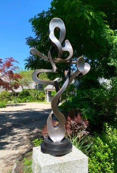 "T. Shorty" by Kevin Barrett, Unique Bronze Abstract Metal Sculpture