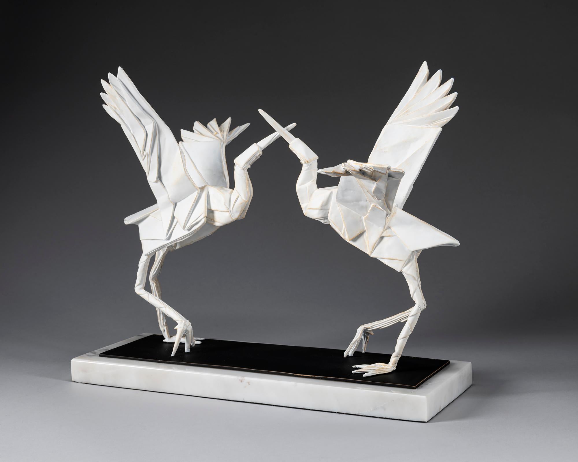 Cortejando grullas 2/50- Kevin Box y Robert J. Lang
