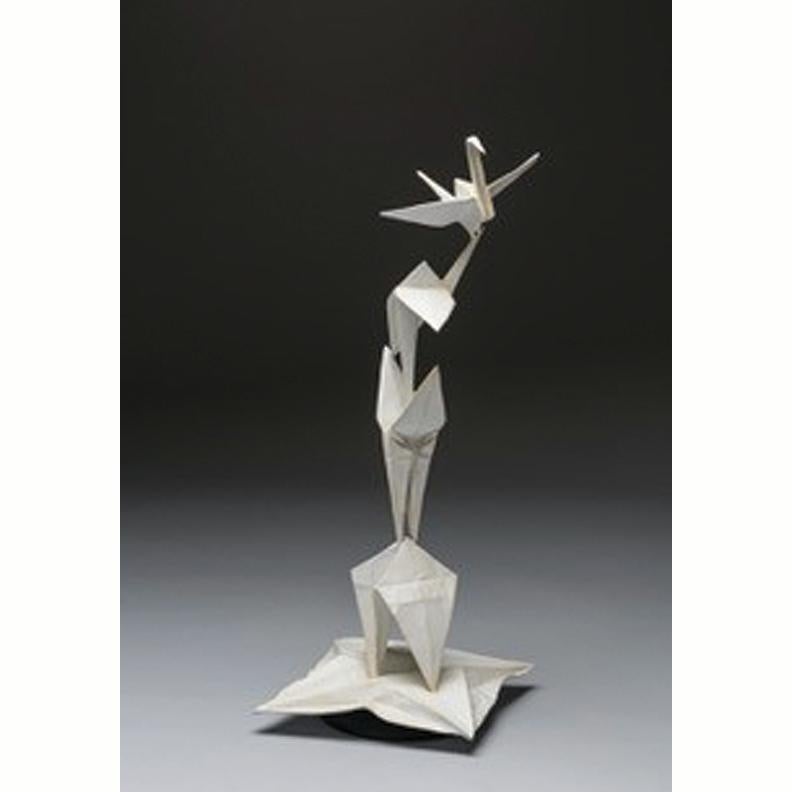 Kevin Box Abstract Sculpture - Crane Unfolding #57/100