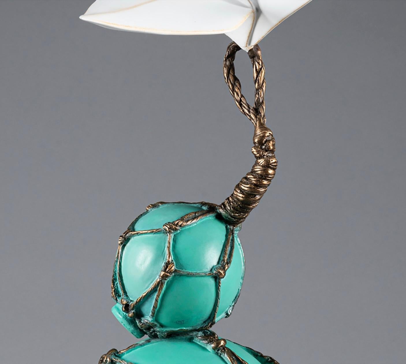 Floats and Feathers 2/12 - Contemporary Sculpture by Kevin Box