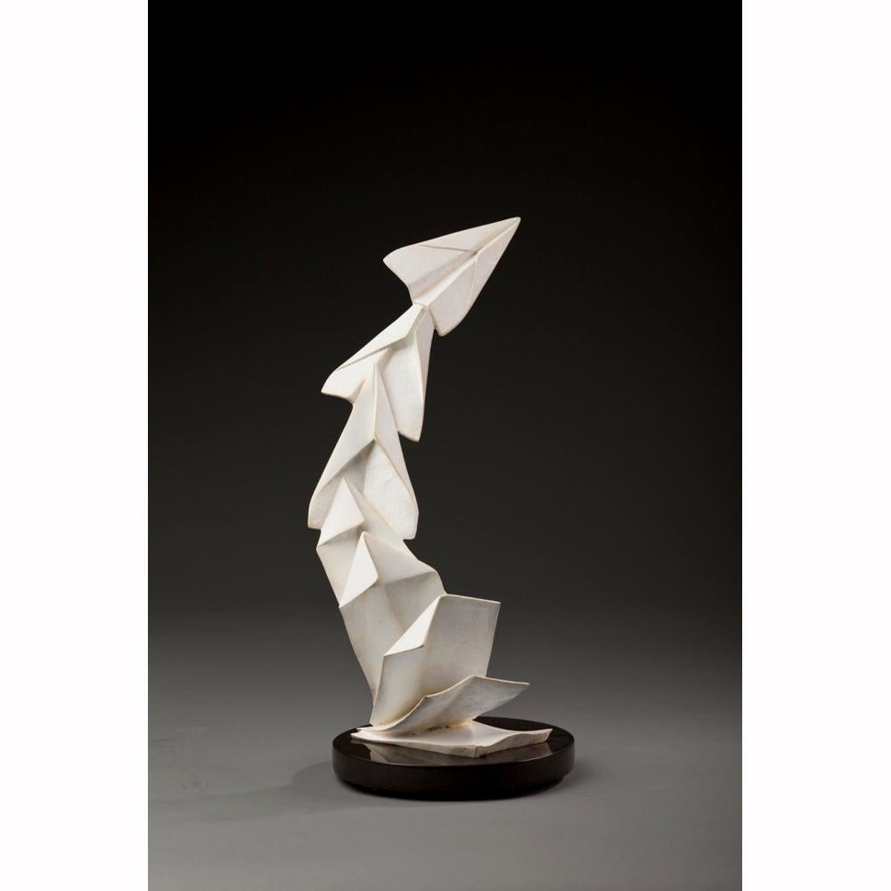 Kevin Box Figurative Sculpture - Folding Planes (Mini) op/ed
