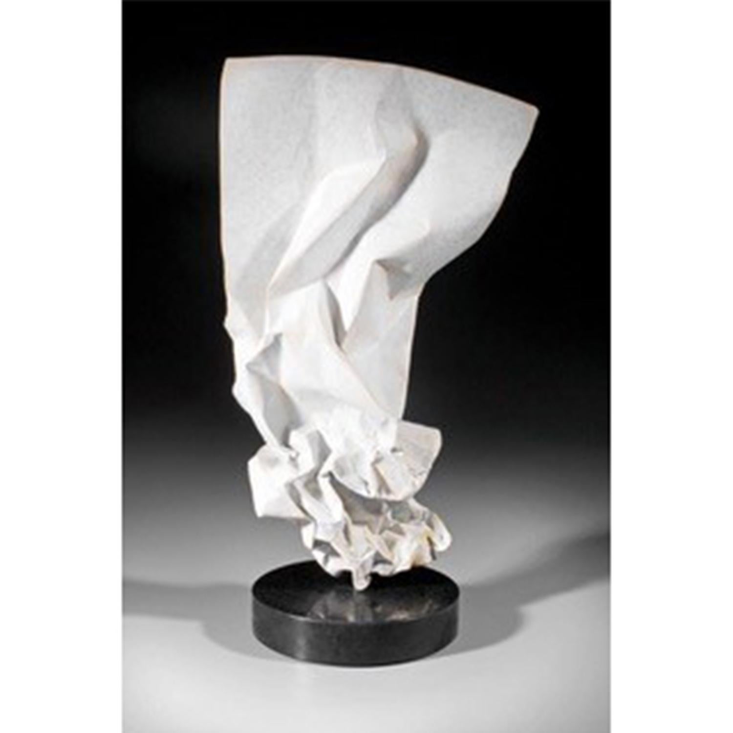 Kevin Box Figurative Sculpture - Paper Dancer Ed. 15/24