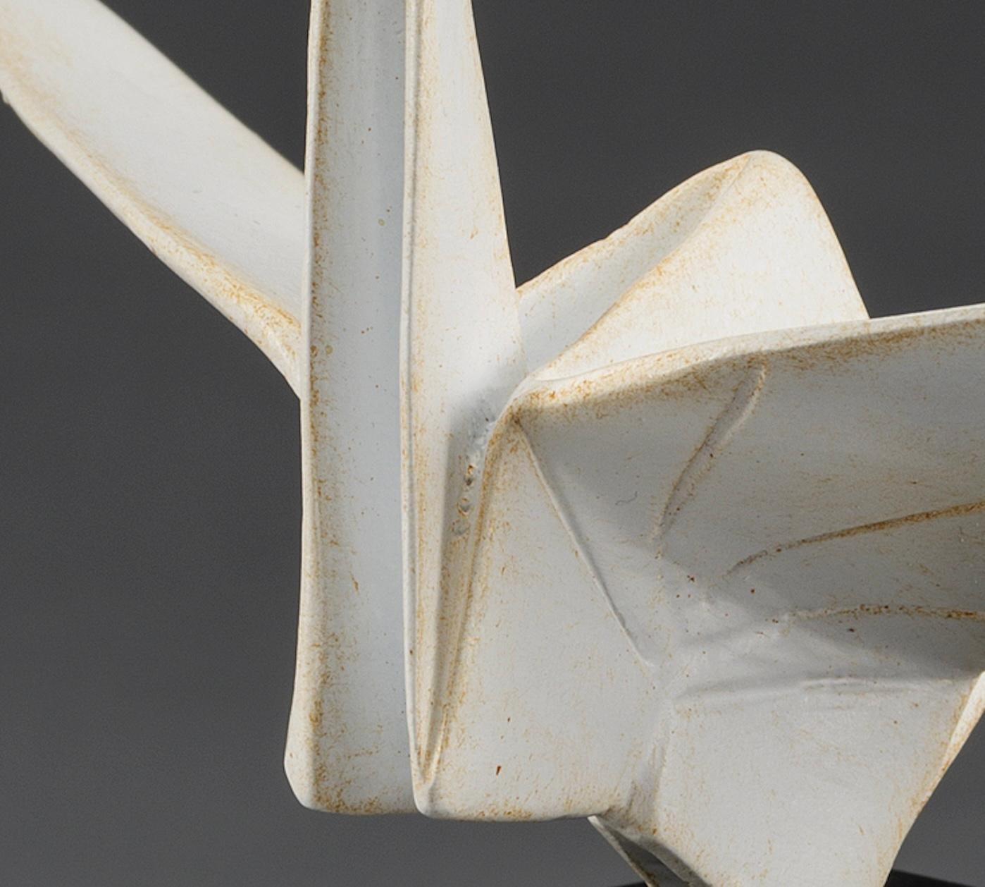 Peace Crane #82 - Contemporary Sculpture by Kevin Box