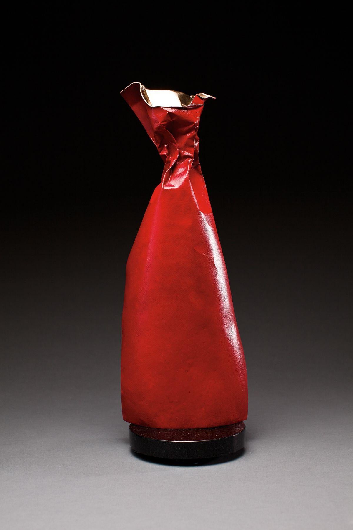 Abstract Sculpture Kevin Box - Kevin et Jennifer Box - Couture rouge 12/24 -