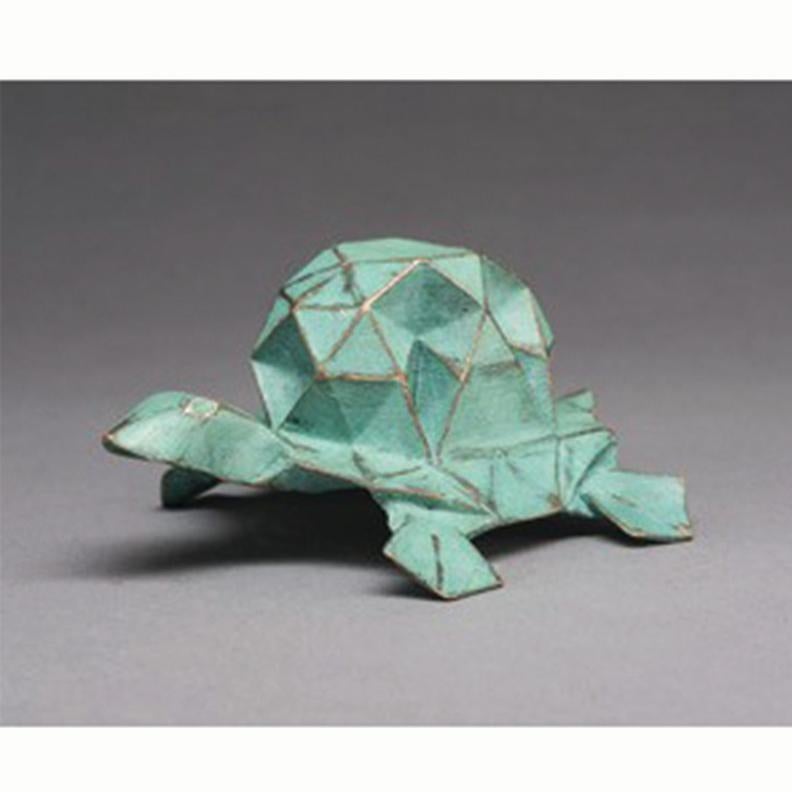 Kevin Box Abstract Sculpture - Star Tortoise 3D