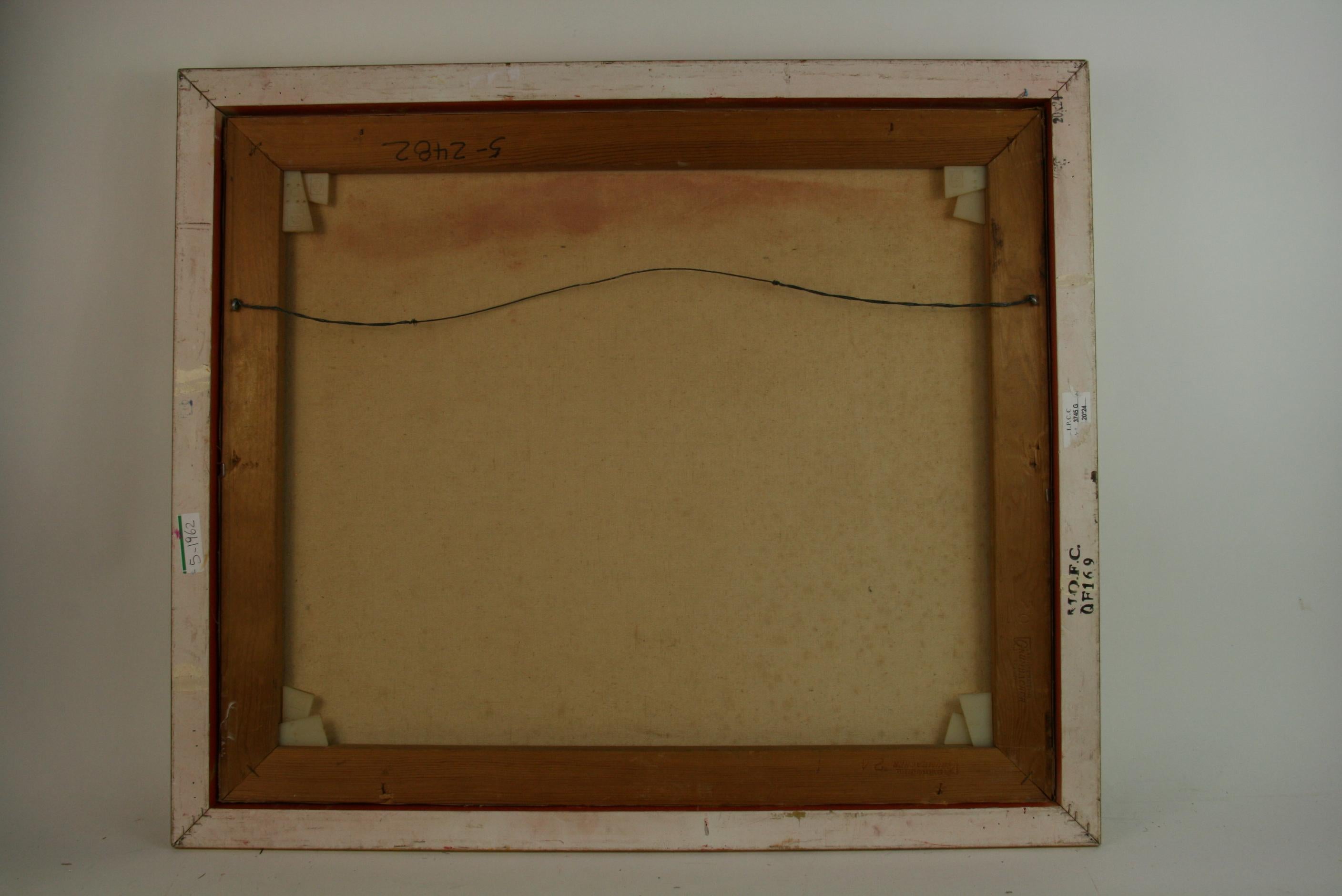 Italiano vintage  Cubic  Palette  Impasto astratto in vendita 3