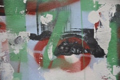 Alphabet, peinture, acrylique sur toile