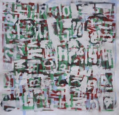 Alphabet, Painting, Acrylic on Canvas