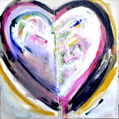 Heart Opener, Painting, Acrylic on Wood Panel