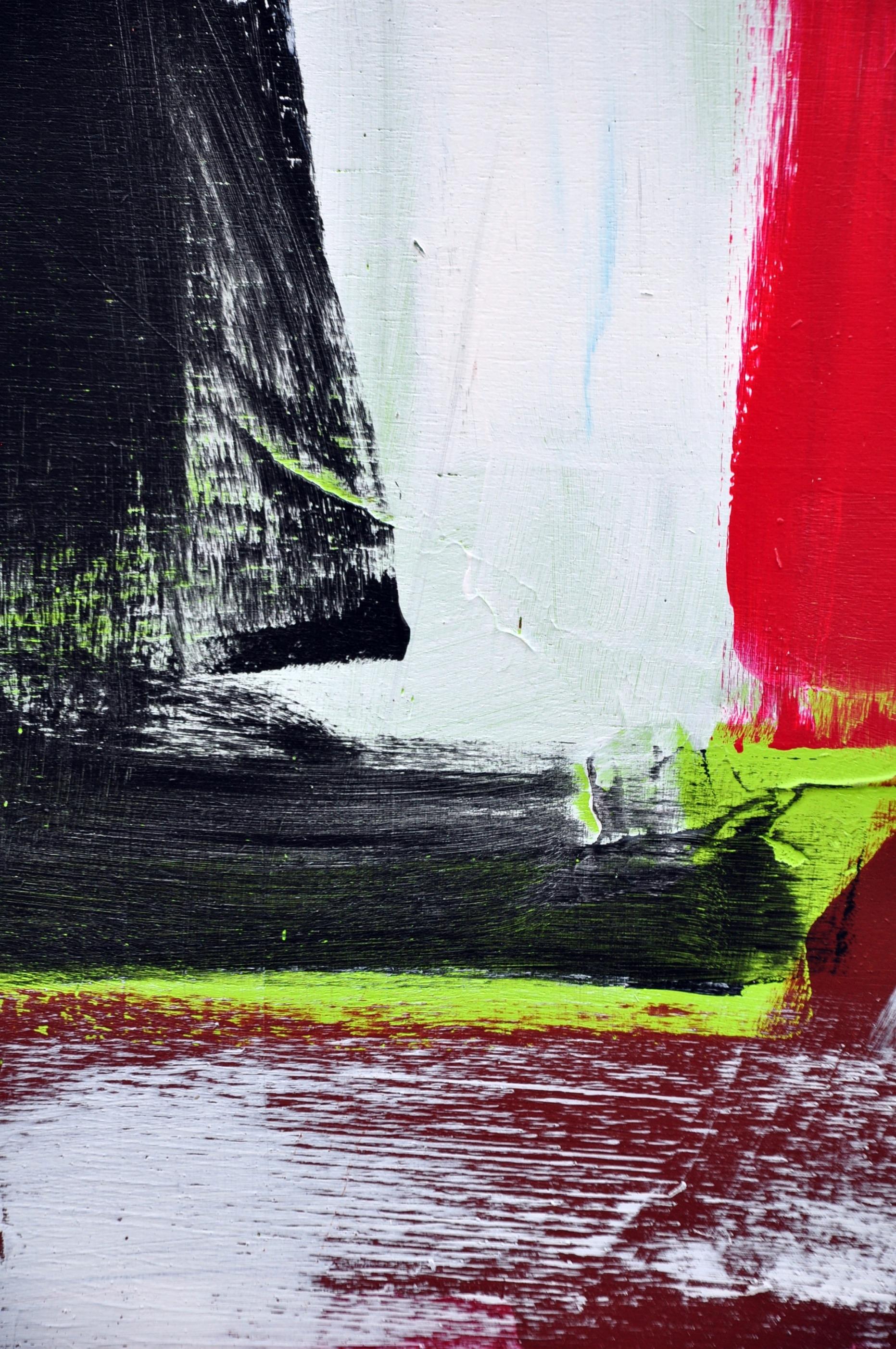 Aquí estoy, Pintura, Acrílico sobre panel de madera - Painting de Kevin Brewerton