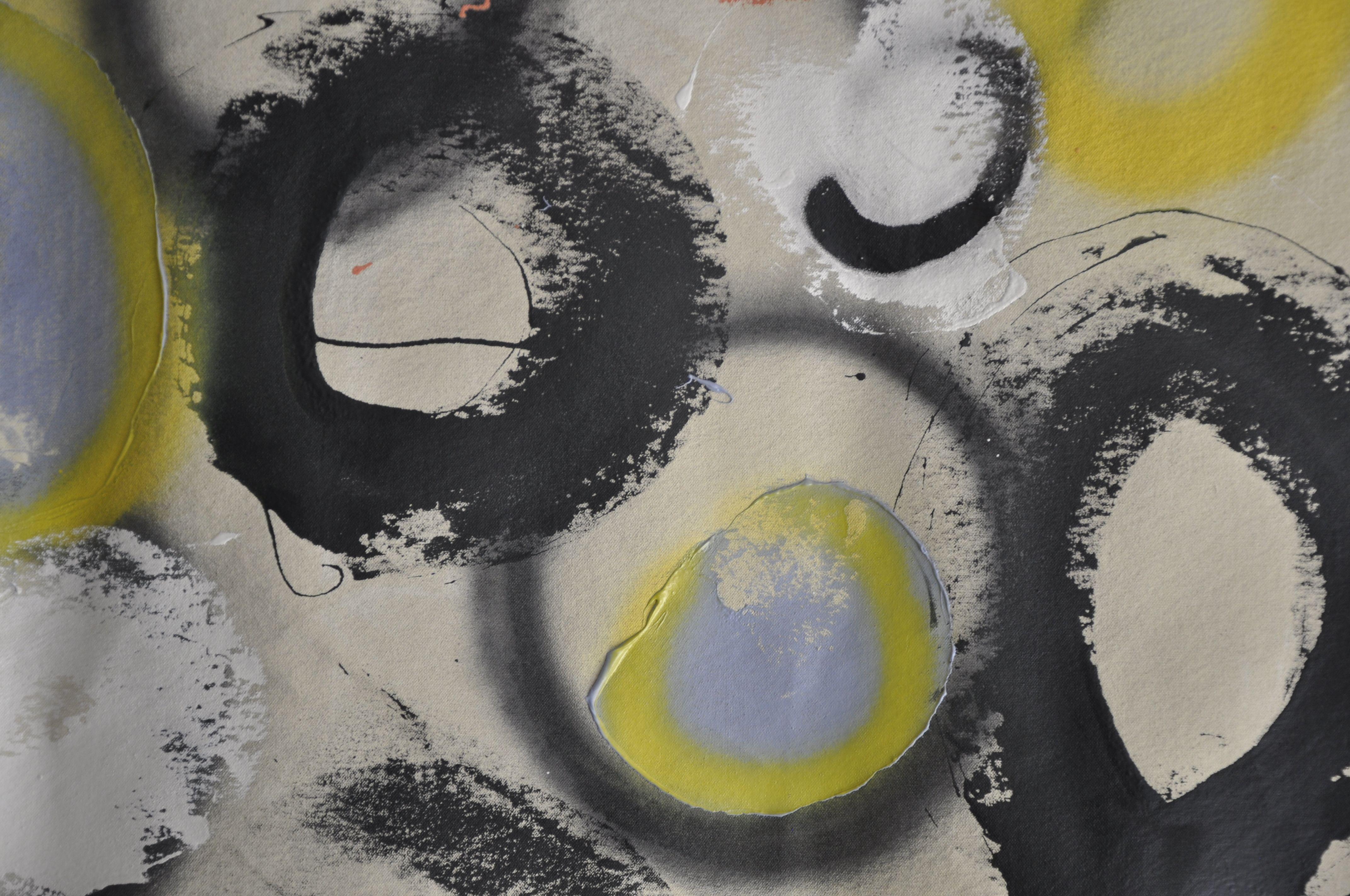 Anima idraulica, Pittura, Acrilico su tela - Painting di Kevin Brewerton