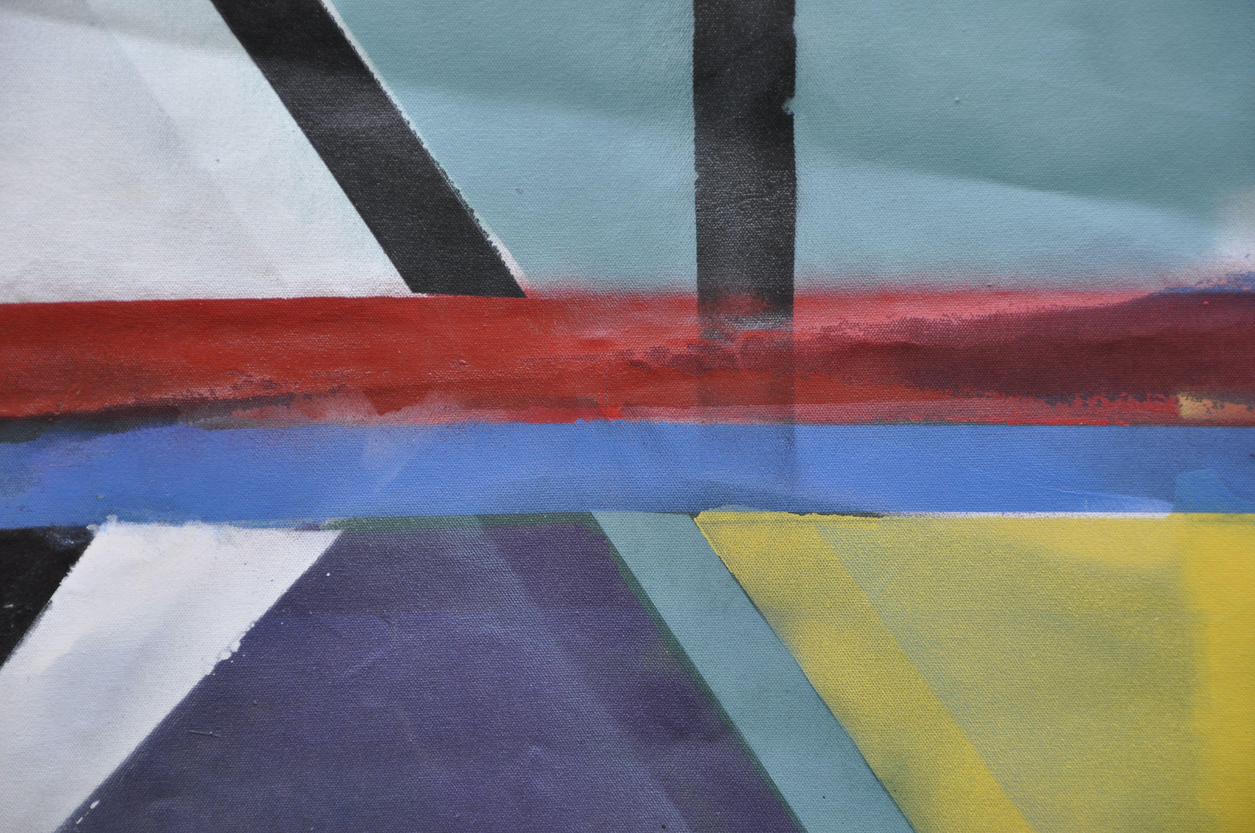 Moon Fighter, Pittura, Olio su tela - Painting di Kevin Brewerton