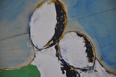 Ringside Soul Mate, Painting, Acrylic on Wood Panel