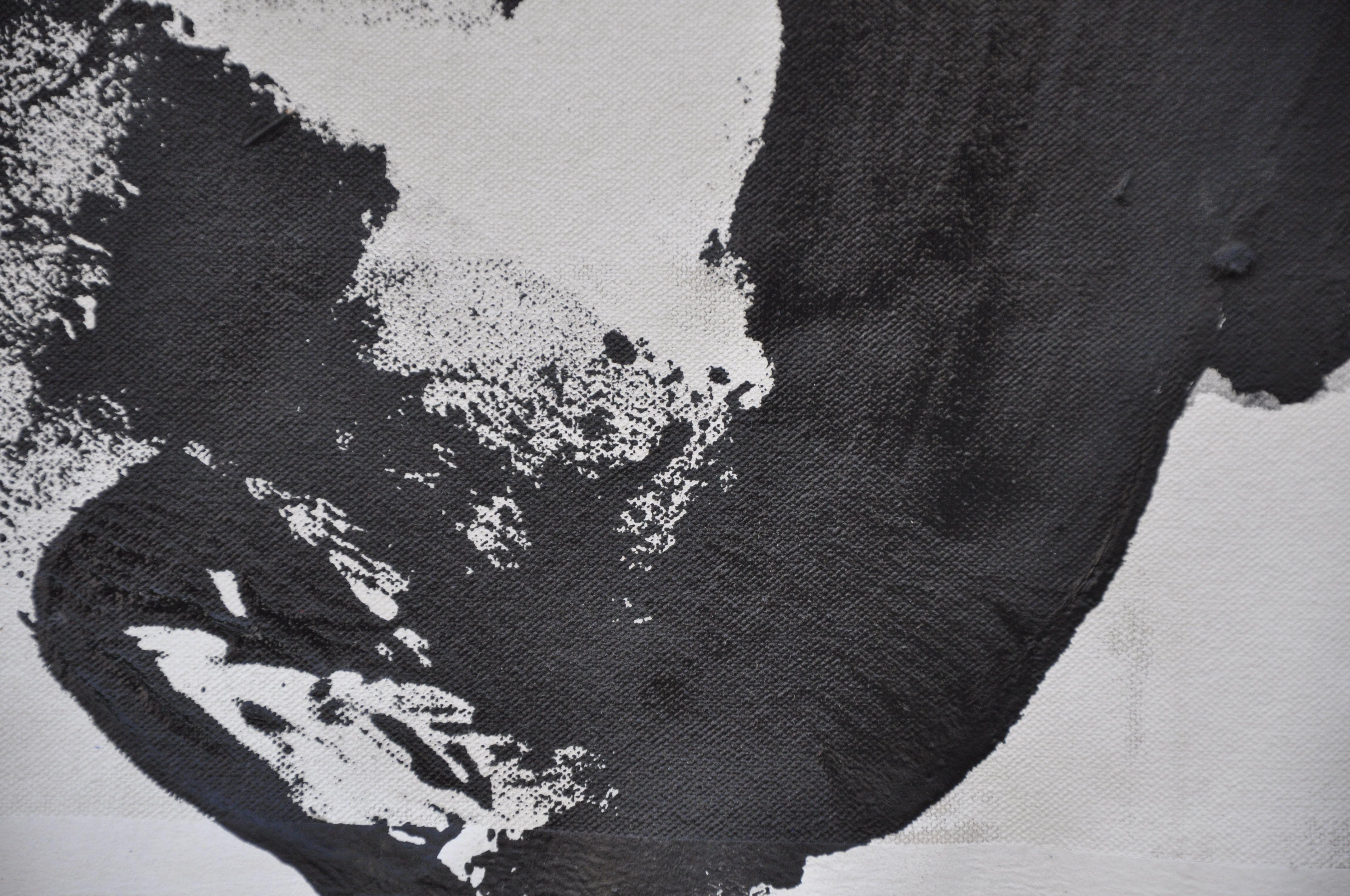 Samurai #2, Painting, Acrylic on Canvas For Sale 1