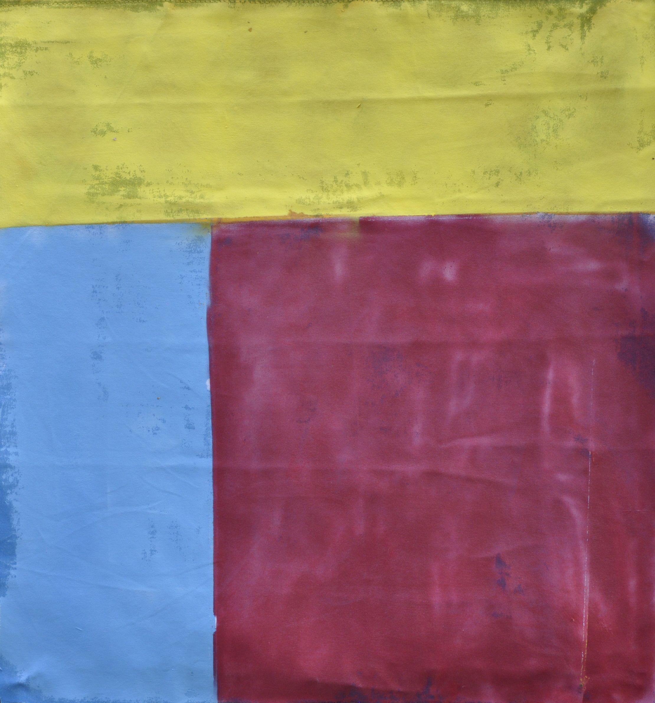 Abstract Painting di Kevin Brewerton - Tri Factor, Pittura, Olio su tela