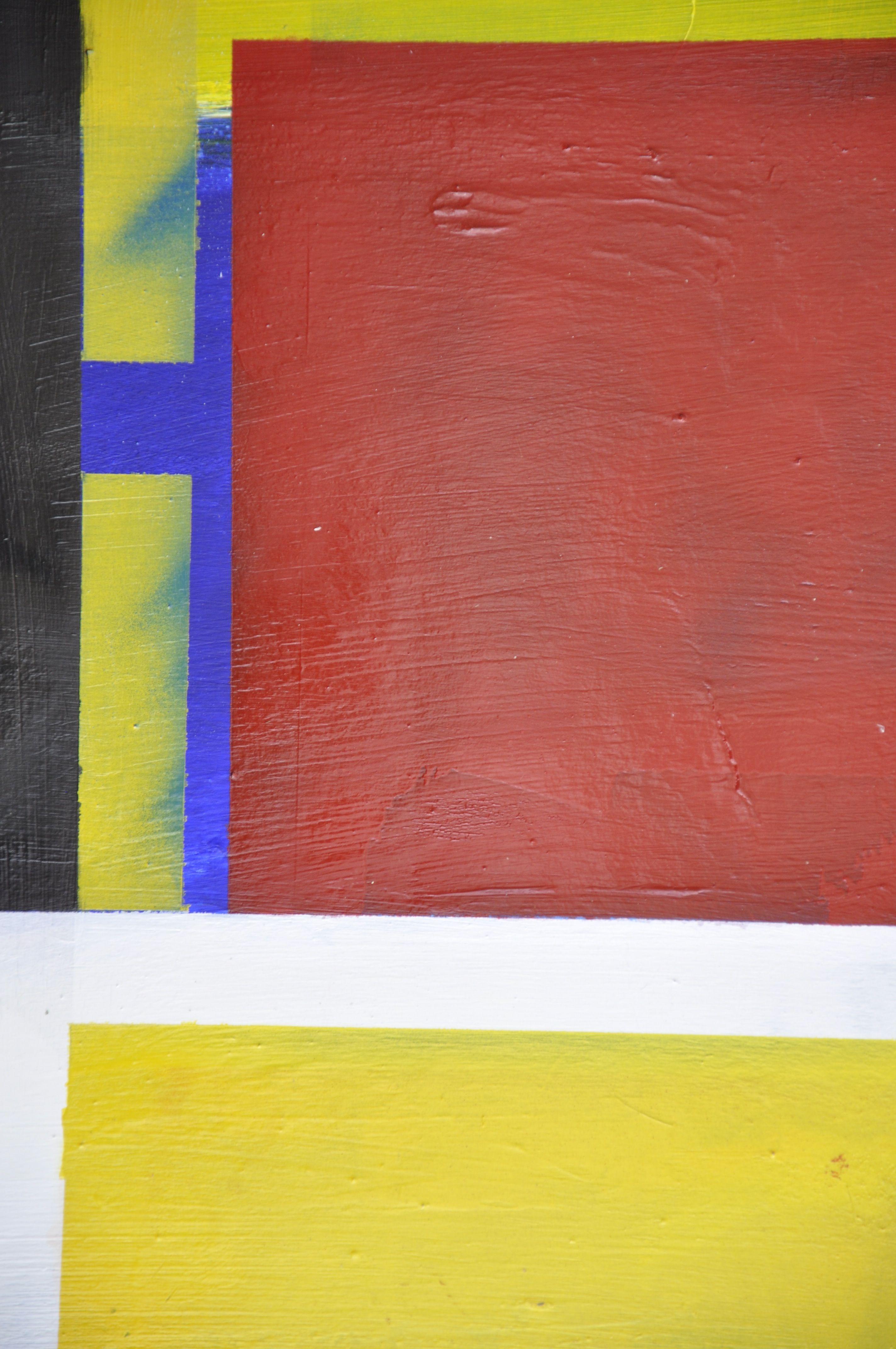 Couleur murale, peinture, huile sur panneau de bois - Painting de Kevin Brewerton