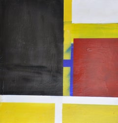 Couleur murale, peinture, huile sur panneau de bois