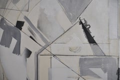White Shield, Painting, Oil on Wood Panel