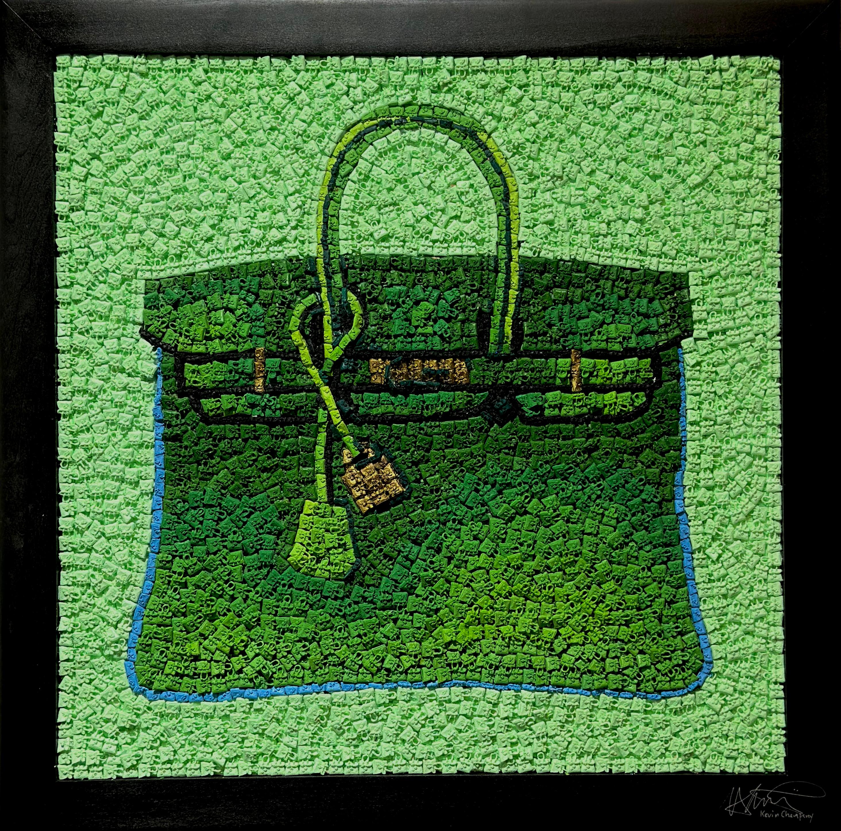KEVIN CHAMPENY - H. Tribute Mosaic, Verde