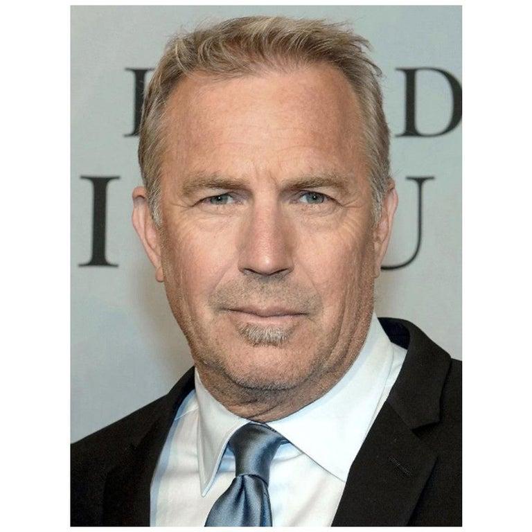 Kevin Costner Authentic Strand of Hair In Good Condition For Sale In Jersey, GB