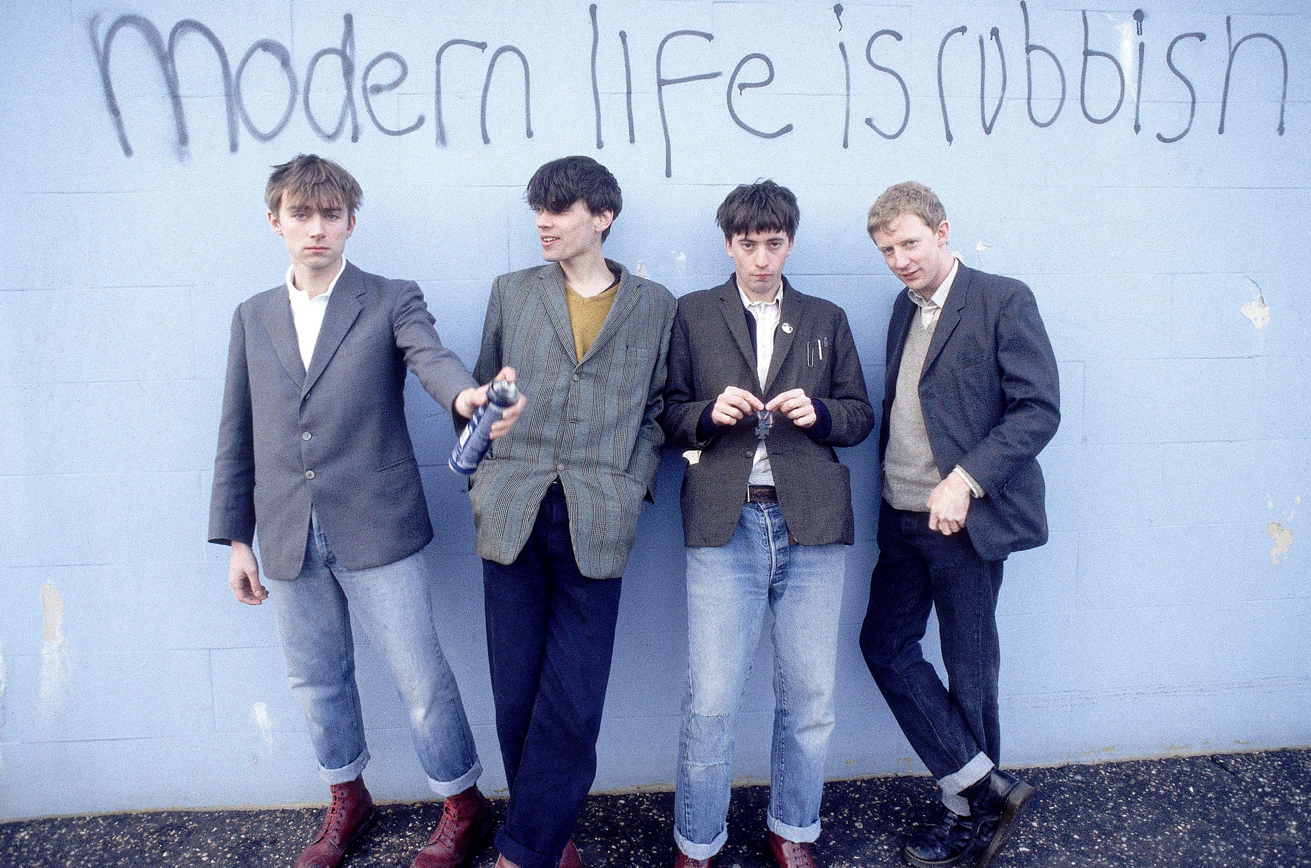 Blur - Modern Life Is Rubbish di Kevin Cummins