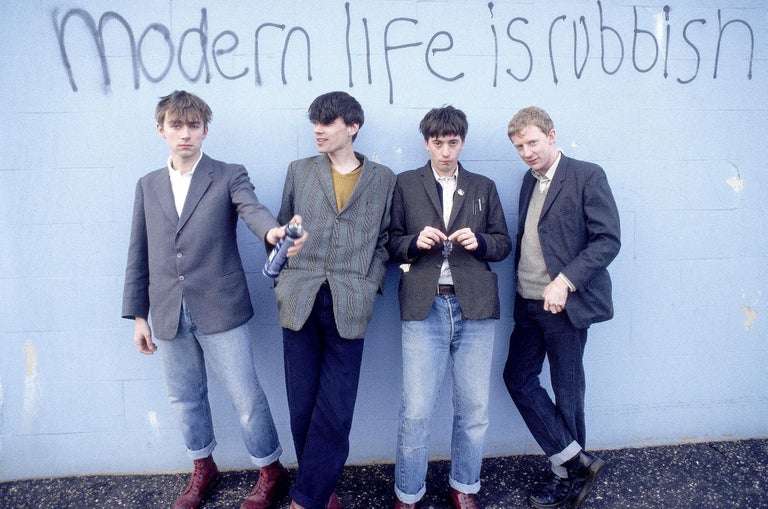 Kevin Cummins Blur Modern Life Is Rubbish by Kevin Cummins For Sale at 1stDibs