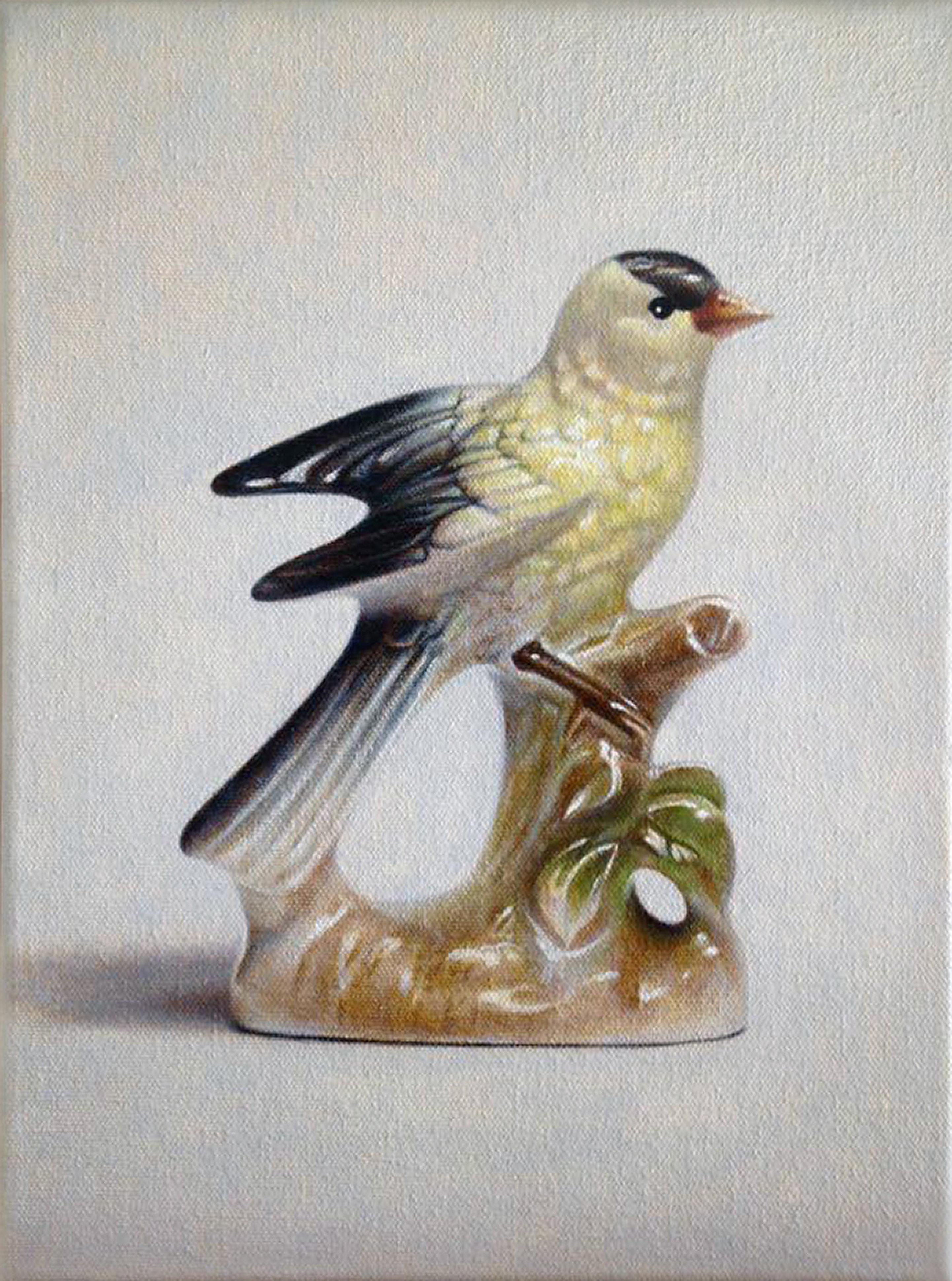 Kevin Frank Figurative Painting - American Finch
