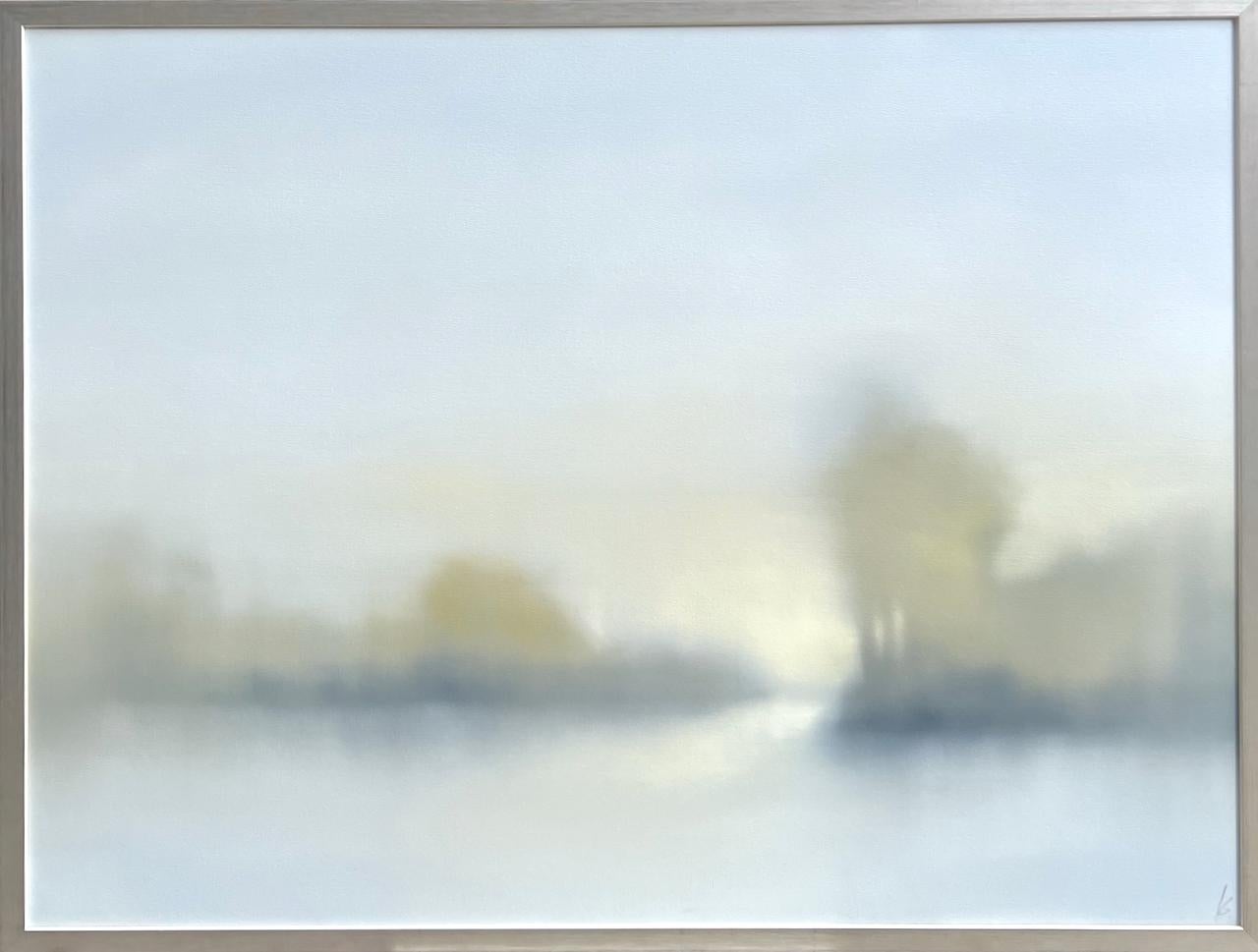 Hazy Bend - Mixed Media Art by Kevin Gillentine