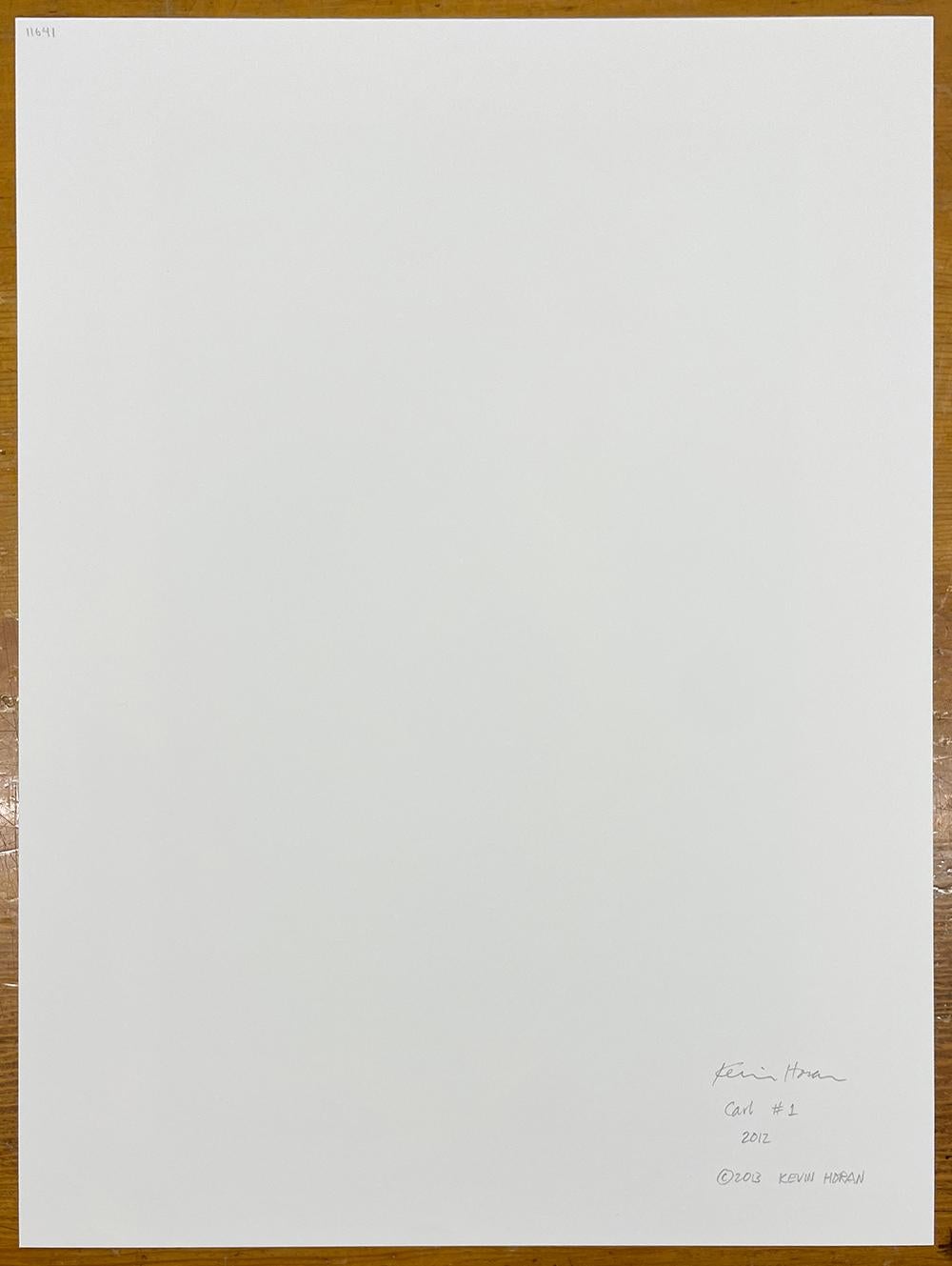 Carl #1, aus der Serie, Chattel - Weiße Ziege, Bauerntier, Porträt, Wildtiere im Angebot 3