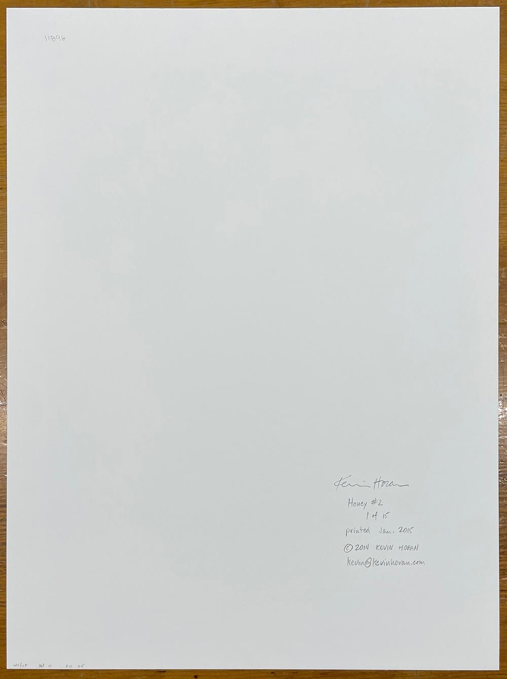 Honey #2, de la série, The Chattel - White Goat, Farm Animal, Portrait en vente 4