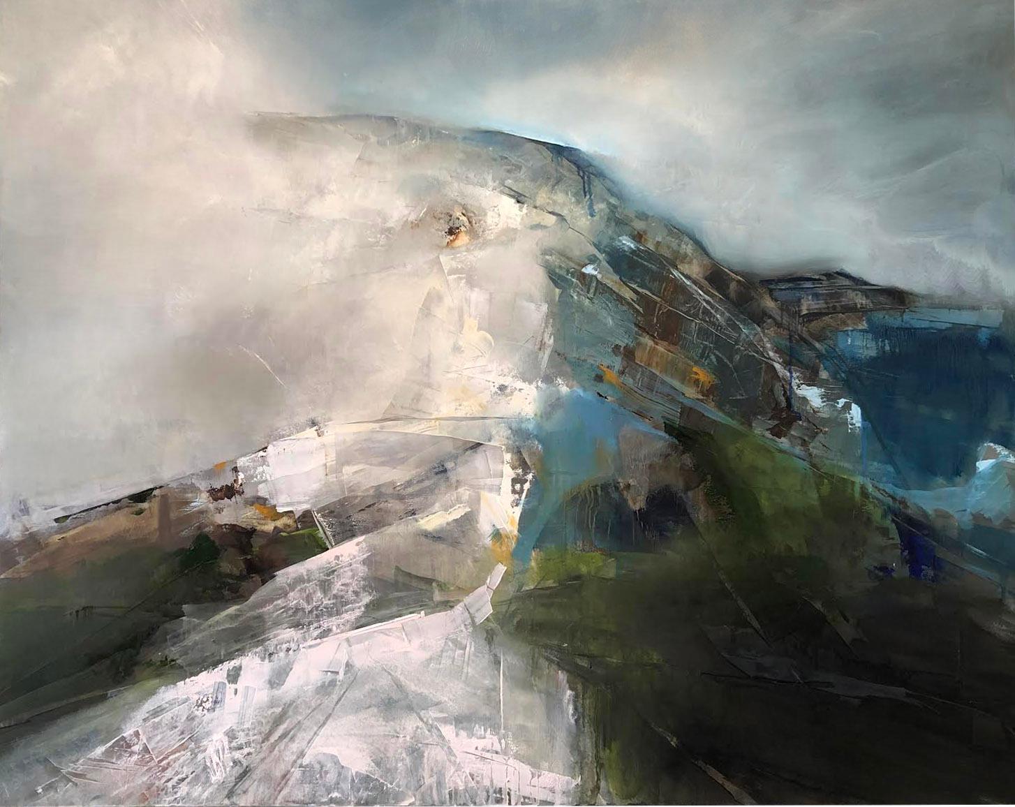 Kevin Kearns Landscape Painting - The Way Up