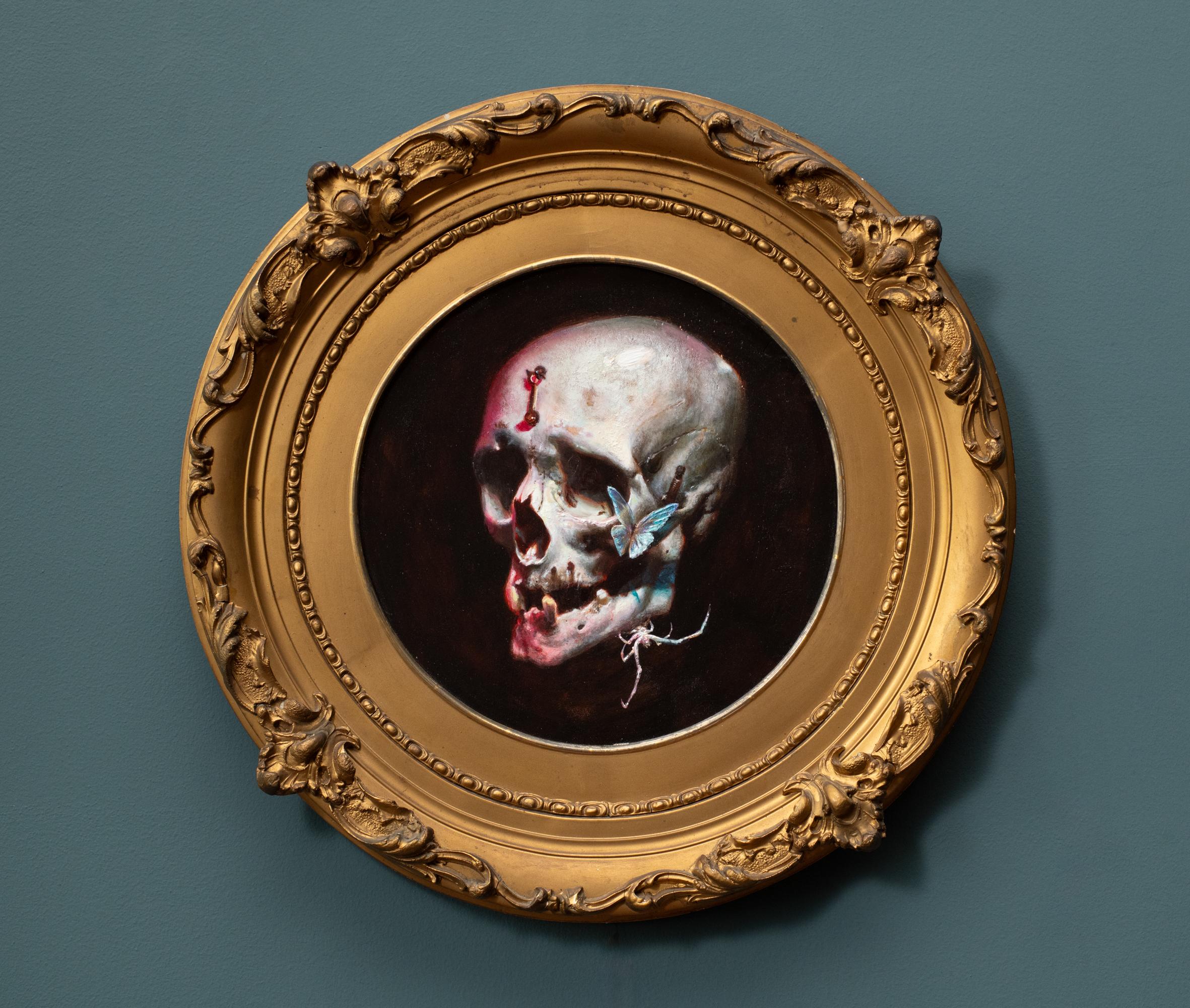 Kevin Llewellyn Figurative Painting – Danse Macabre (Der Tanz des Todes)