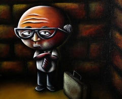 Stubborn, Oil Painting by Kevin Luthardt