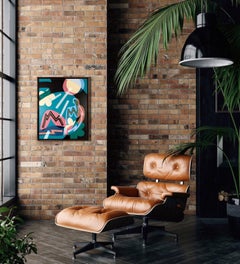 In the Garden, Painting, Acrylic on Canvas