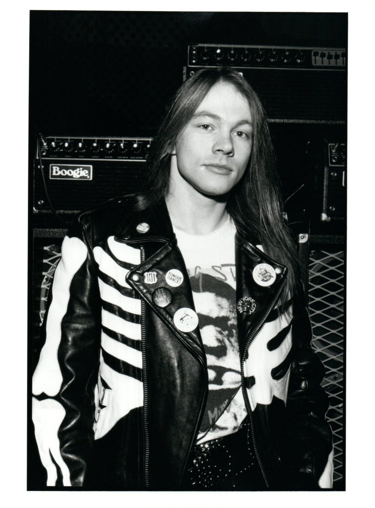 Kevin Mazur - Axl Rose Backstage Vintage Original -9160