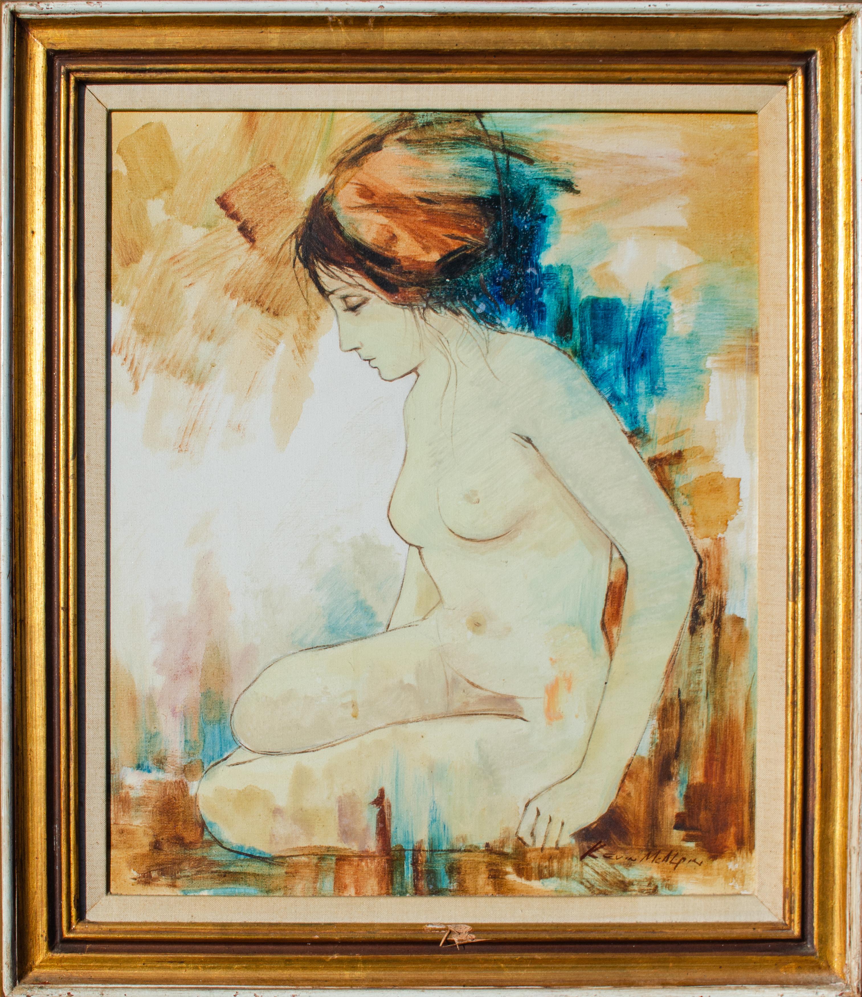 Midcentury Nude Portrait by Kevin McAlpin  For Sale 1