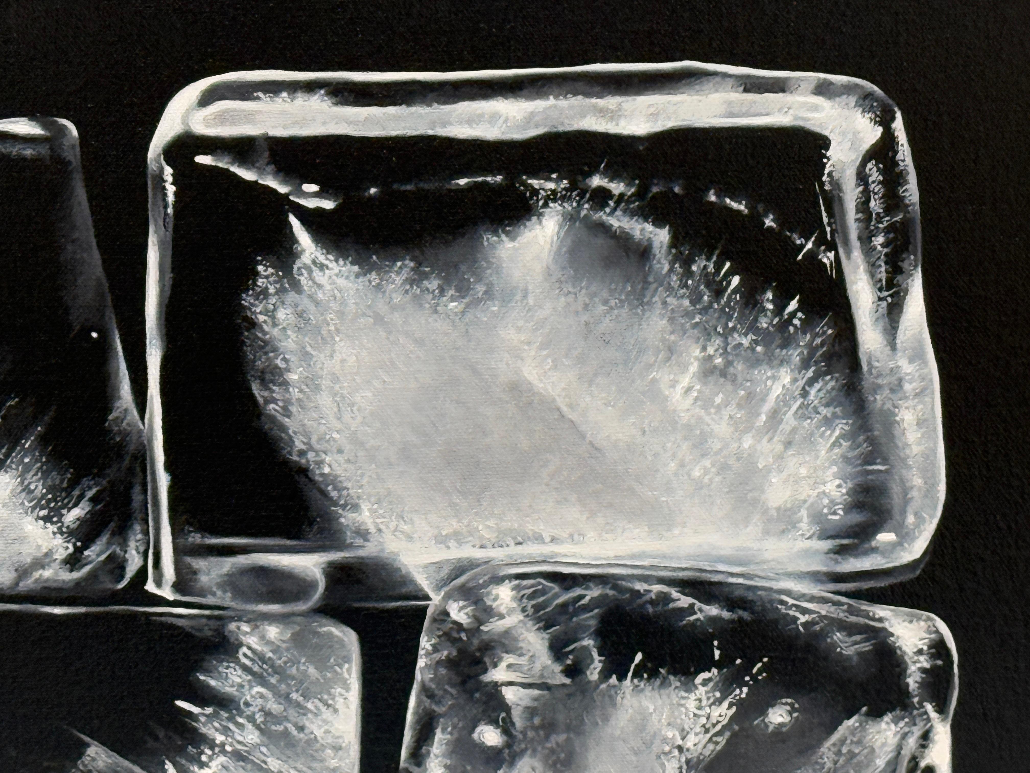 REPRIEVE - Still Life, Ice Cube, Realism For Sale 1