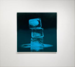 UNDER STORY - Eiswürfel, Realismus, Blau